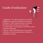 Masque capillaire Brillance & Force à la kératine